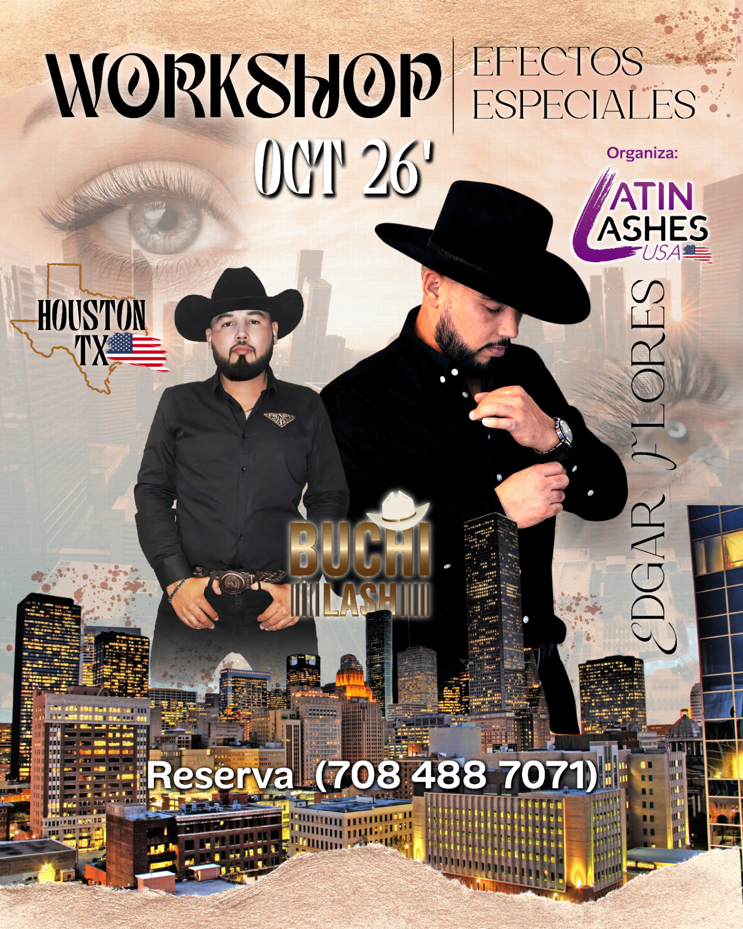 Workshop Edgar Flores Houston - Octubre '26